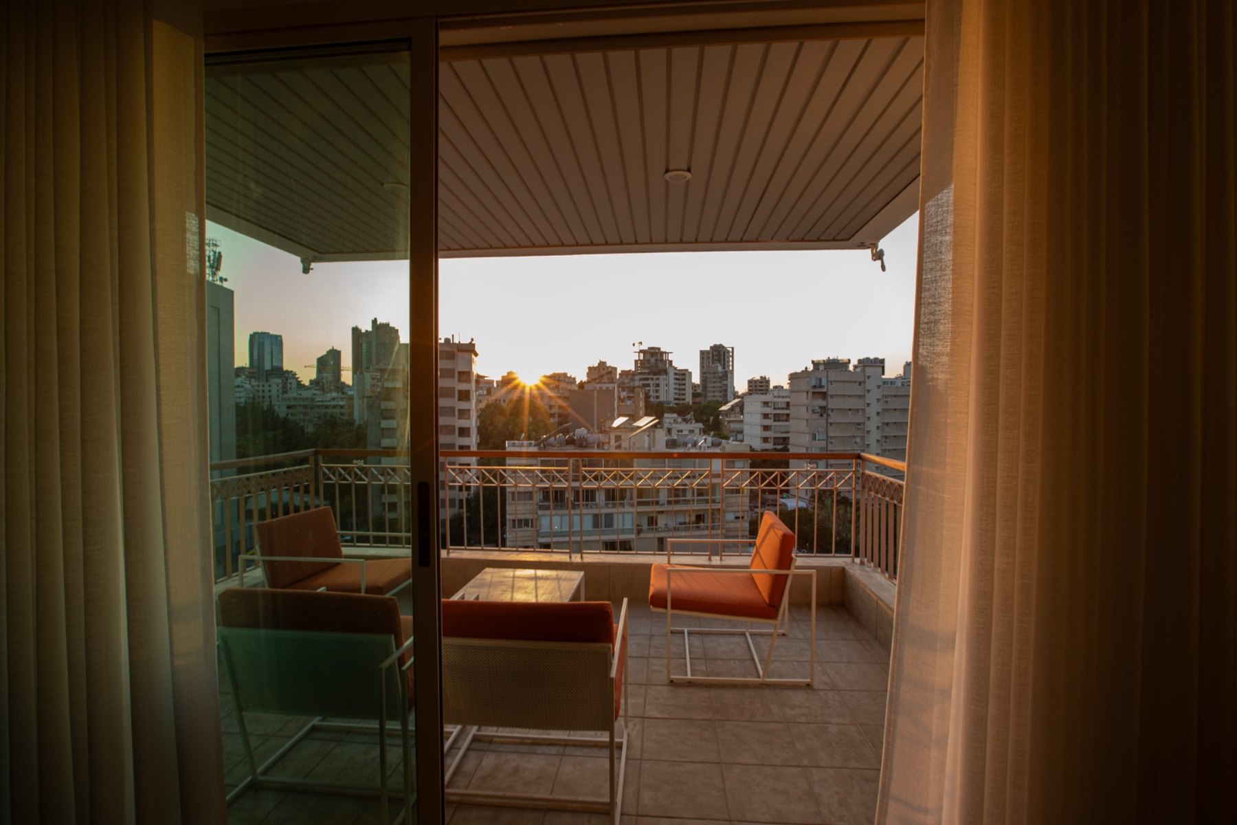 View from B19 balcony